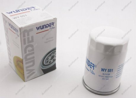 Фильтр масляный WUNDER Filter WY551 (фото 1)