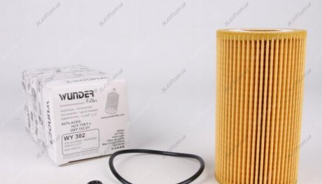 Фильтр масляный WUNDER Filter WY302 (фото 1)