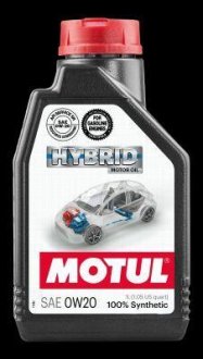 Олива моторна Hybrid 0W-20 1 л (/333101) Motul 107141 (фото 1)