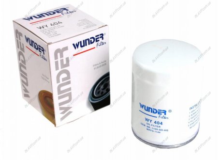Фильтр масляный WUNDER Filter WY404 (фото 1)
