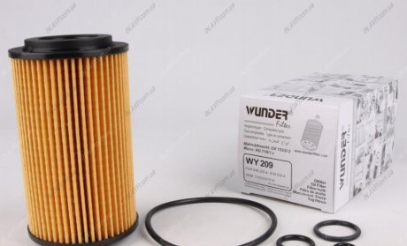 Фильтр масляный WUNDER Filter WY209 (фото 1)