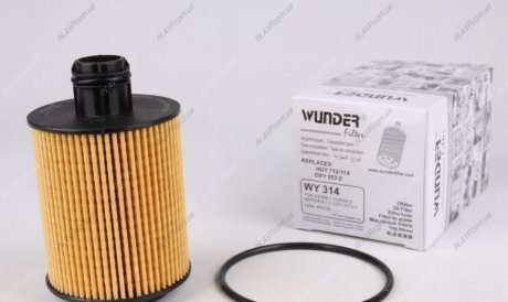 Фильтр масляный WUNDER Filter WY314 (фото 1)