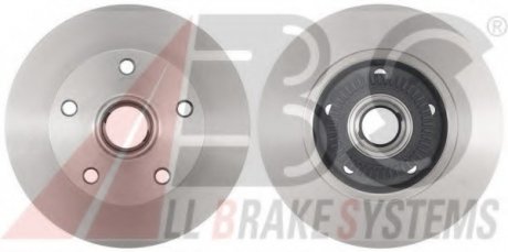 Гальмівний диск задн. A4/A6 98-04 ABS 18425