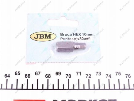 Бита шестигранная JBM 10370