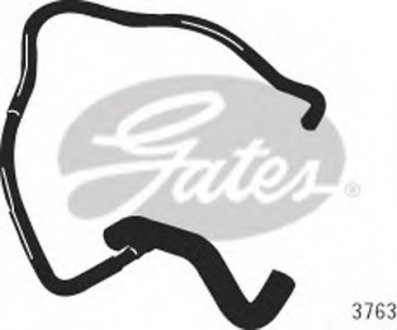 Шланг радиатора GATES Gates Corporation 3763