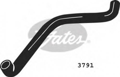 Шланг радиатора GATES Gates Corporation 3791
