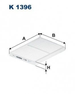 FILTR KABINY FILTRON WIX FILTERS K1396