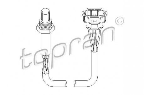 Лямбда-зонд TOPRAN 206 193