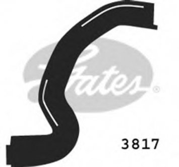 Шланг радиатора GATES Gates Corporation 3817