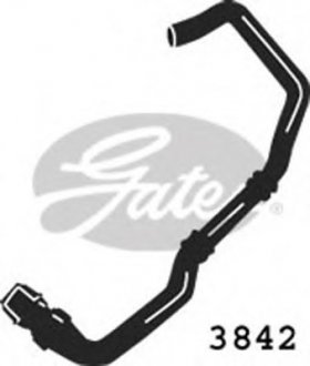 Шланг радиатора Gates Corporation 3842 (фото 1)