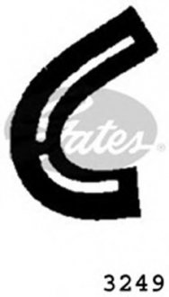 Шланг радиатора GATES Gates Corporation 3249