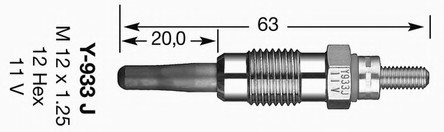 Свічка розжарювання NGK NGK Spark Plug 7947