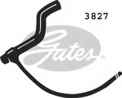 Шланг радиатора GATES Gates Corporation 3827