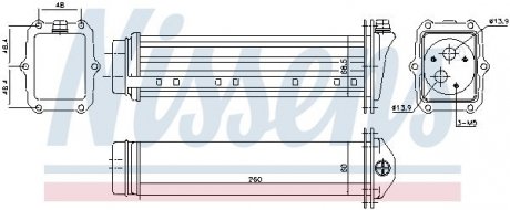 Интеркулер NISSENS Nissens A/S 96432