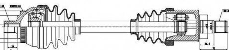 Приводной вал GSP GSP AUTOMOTIVE 299120