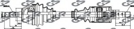 Приводной вал GSP GSP AUTOMOTIVE 245004