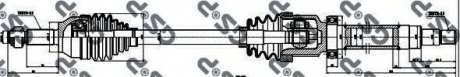 Приводной вал GSP GSP AUTOMOTIVE 218217