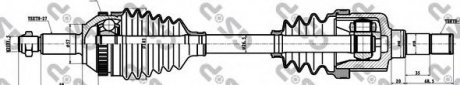 Приводной вал GSP GSP AUTOMOTIVE 218002