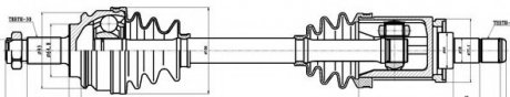 Приводной вал GSP GSP AUTOMOTIVE 205029
