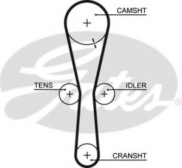 Ремень ГРМ GATES Gates Corporation 5465XS