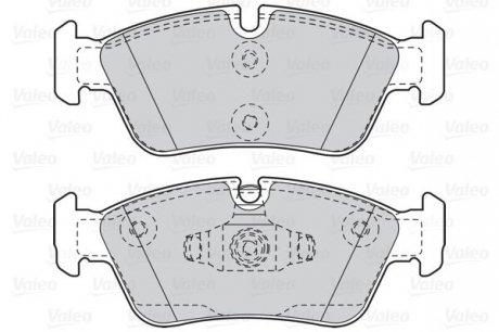 Гальмівні колодки дискові BMW 1(E87)/3(E90,91) 2,0 F 03-11 Valeo 302050 (фото 1)