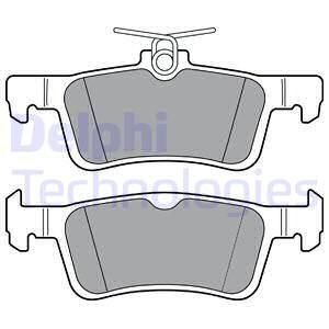 Гальмівні колодки, дискові Delphi LP3369