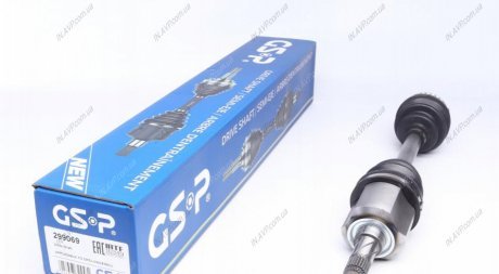 Полуось Opel GSP GSP AUTOMOTIVE 299069