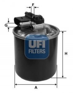 Топливный фильтр UFI UFI Filters 24.148.00
