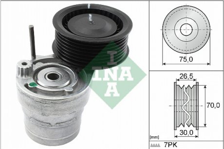 NAPCZ PASKA WIELOROWK. RENAULT/NISSAN/SMART 0,9TCE/1,0 INA 534060310