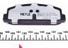 Комплект тормозных колодок, дисковый тормоз MEYLE AG 025 240 4514/PD (фото 3)