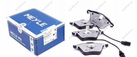 Комплект тормозных колодок, дисковый тормоз MEYLE AG 025 239 5020/PD (фото 1)