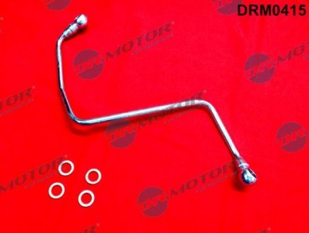 Трубка турбокомпрессора ДВЗ (чорний метал) Dr. Motor Automotive DRM0415 (фото 1)