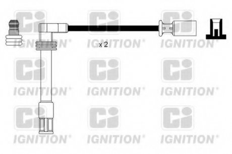 Комплект проводов зажигания HAZELL QUINTON XC1119 (фото 1)