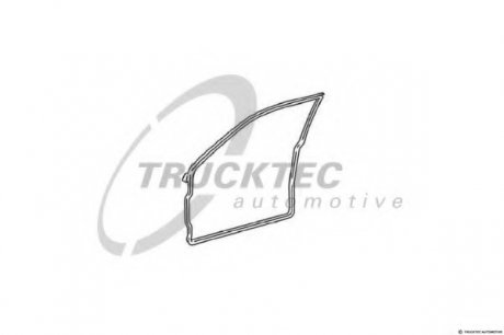 Уплотнение двери TRUCKTEC Automotive GmbH 02.53.038 (фото 1)