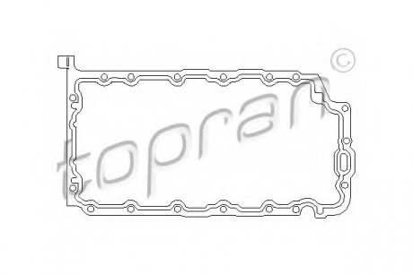 USZCZELKA MISKI OL. OPEL 2,0DT TOPRAN 205600