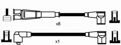 Комплект проводов зажигания NGK NGK Spark Plug 0751