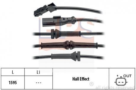 Датчик ABS EPS Facet 1.960.145