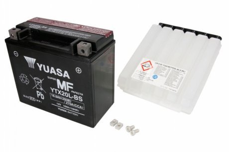 Акумулятор YUASA YTX20L-BS YUASA (фото 1)