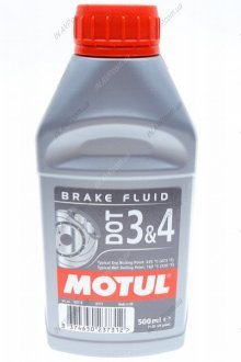 Жидкость тормозная DOT 3&4 (0,5L) Motul 807910