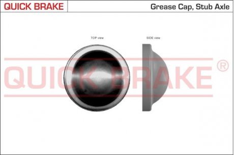 Кришка підшипника маточини колеса QUICK BRAKE OJD Quick Brake 9829
