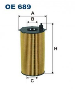 Фільтр масляний FILTRON WIX FILTERS OE689/3