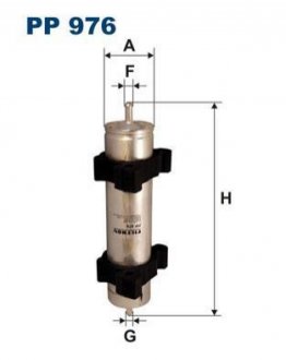 Фільтр палива FILTRON WIX FILTERS PP976/6