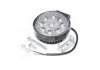 Фара LED дополнительная GOLD 24V/27W, 9 диод, (круглая), широкий луч TEMPEST TP02-57-046 (фото 1)