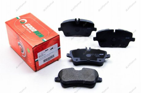 Колодки тормозные передние M C230/C240/C280 SLK/C-Clas (Lucas/TRW) GOODREM RM1206