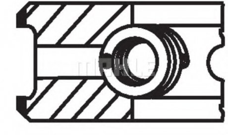 Комплект поршневых колец MAHLE 021 RS 00115 0N2