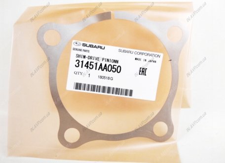 Прокладка коробки передач Subaru 31451AA050