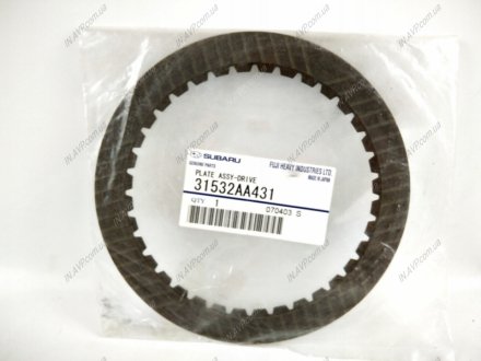 Диск фрикционный Subaru 31532AA431
