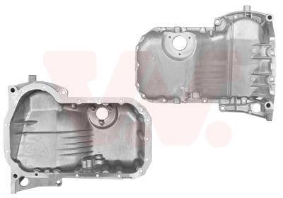Поддон, масляный картера двигателя VAG A4 1.8/1.9TDi 99-00 (Wan Wezel) Van Wezel 0324072 (фото 1)