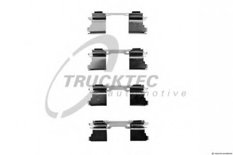 Комплектующие, колодки дискового тормоза TRUCKTEC Automotive GmbH 0235292 (фото 1)
