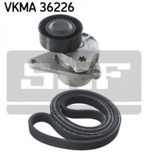 Поликлиновой ременный комплект SKF VKMA 36226